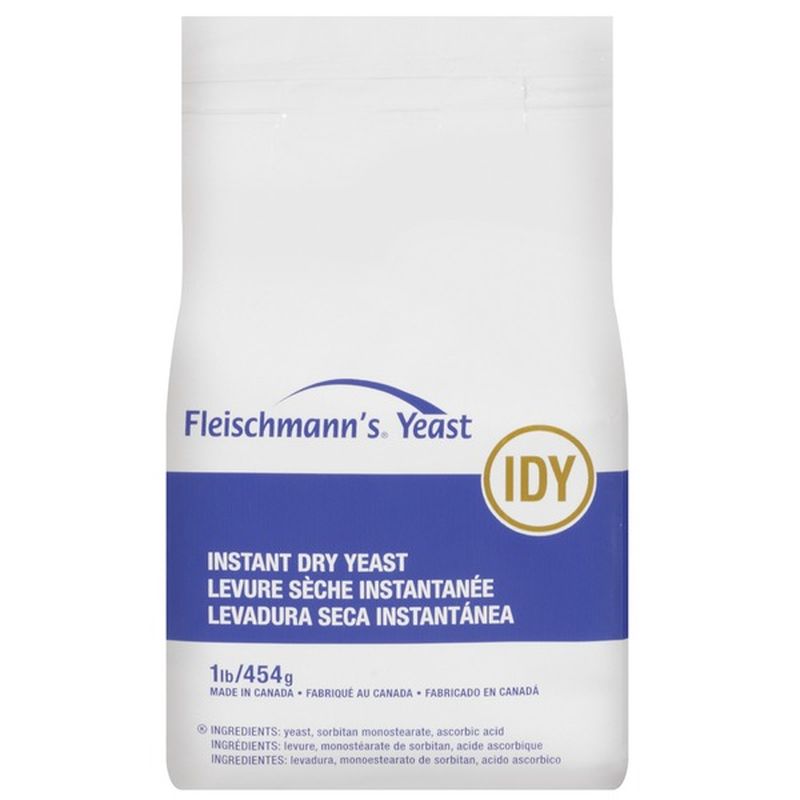 Fleischmann's Yeast Instant Dry Yeast (1 lb) Instacart