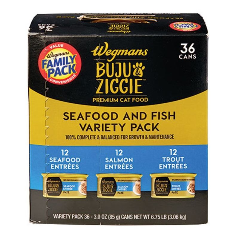 Wegmans Family Pack & Variety Pack Buju & Ziggie Seafood & Fish Premium