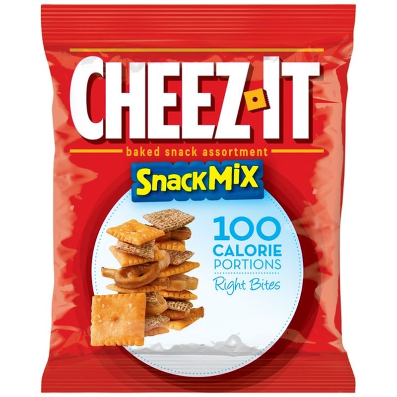 CheezIt 100 Calorie Right Bites Snack Mix (0.74 oz) Instacart