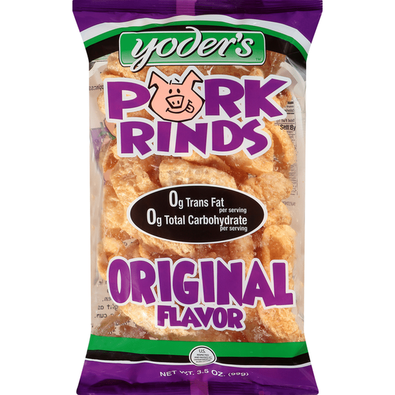 Yoder's Pork Rinds, Original Flavor (3.5 oz) Instacart