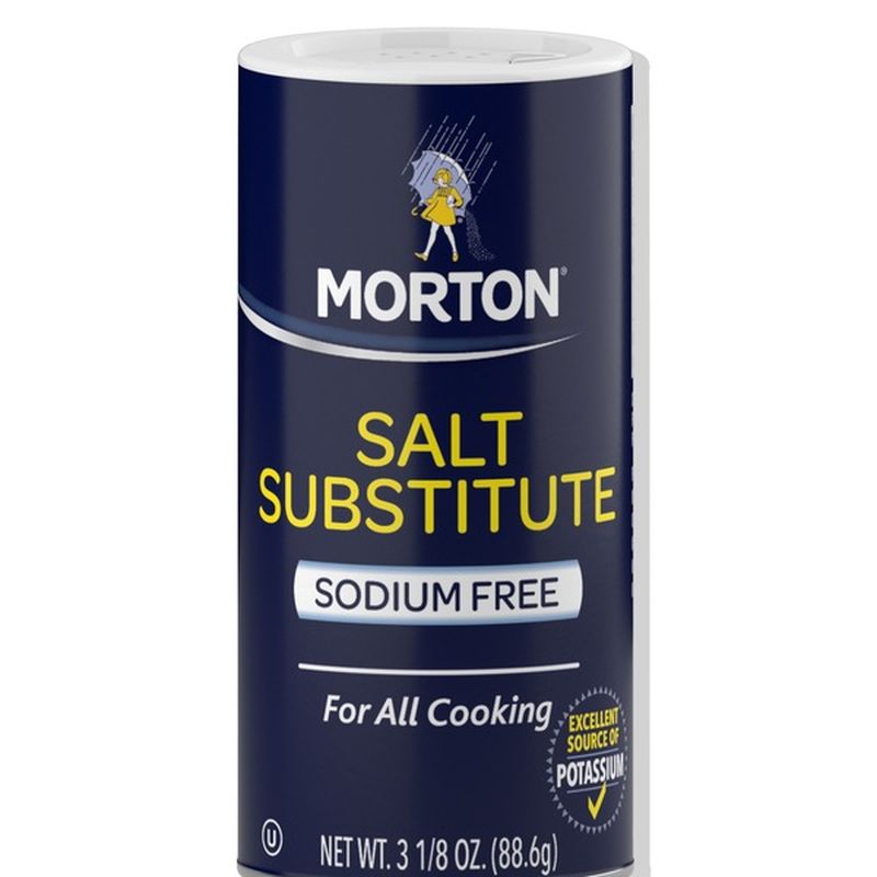 Morton Salt Substitute Sodium Free (3.125 oz) Instacart