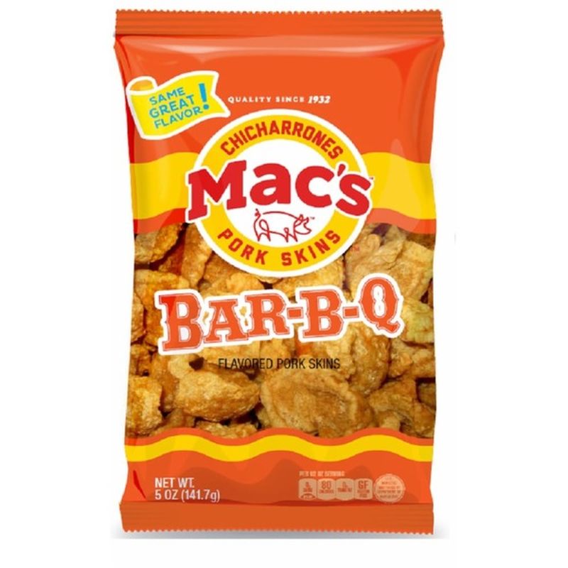 Mac's Pork Skins BarBQ Flavored (5 oz) from Kroger Instacart