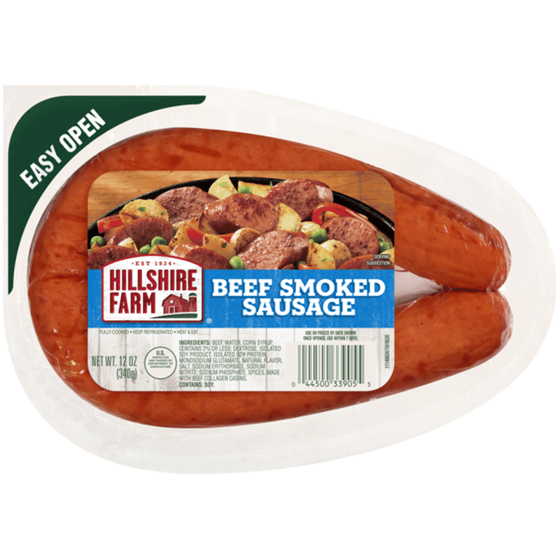 Hillshire Farm Beef Smoked Sausage Rope