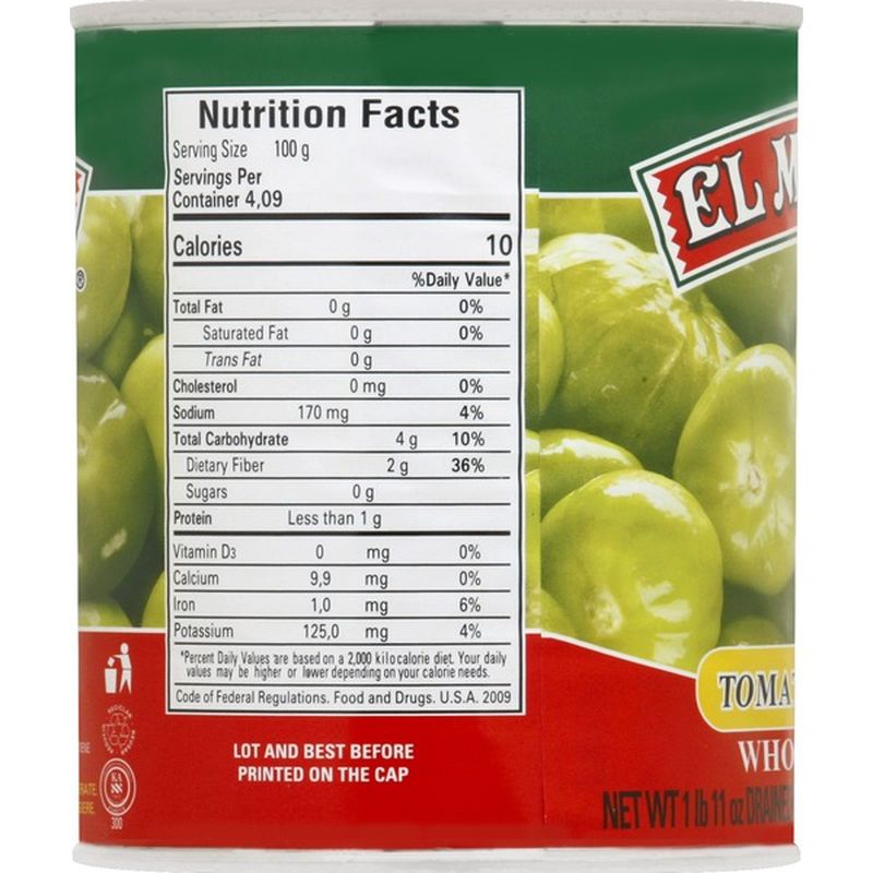 El Mexicano Whole Tomatillos (11 oz) Instacart