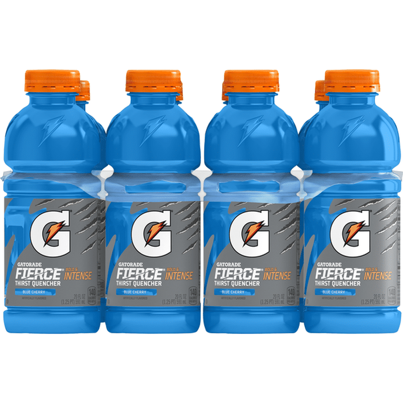 Gatorade Thirst Quencher Fierce Blue Cherry Fl Oz Instacart