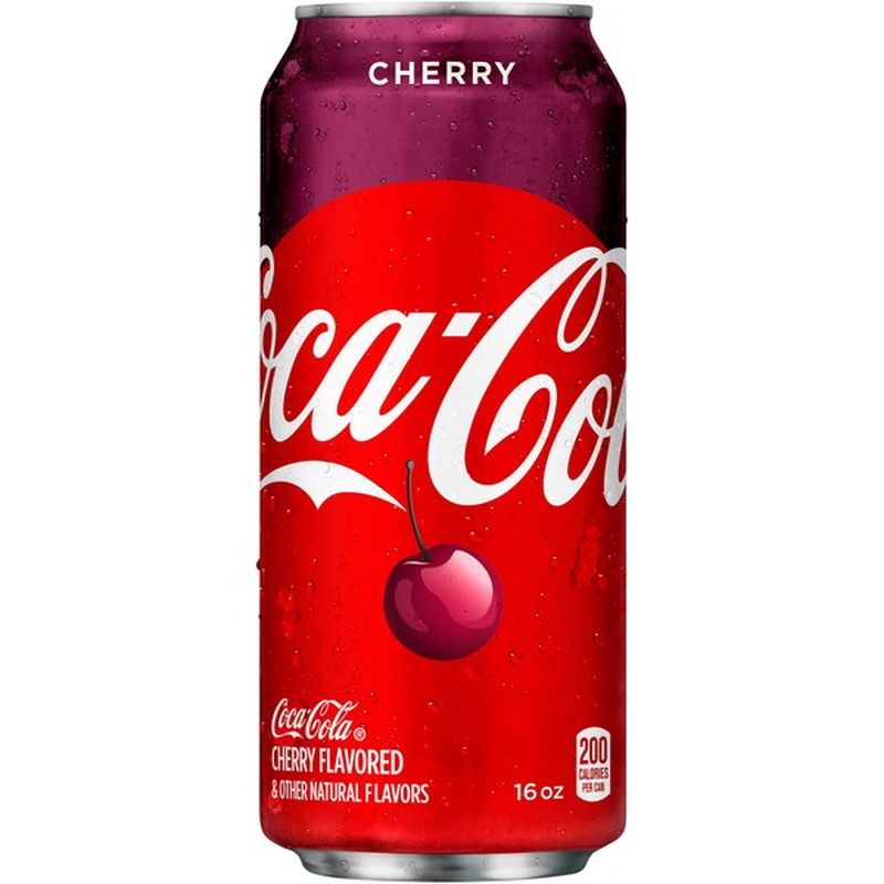 Coca-Cola Cherry Soda Soft Drink (16 oz) - Instacart