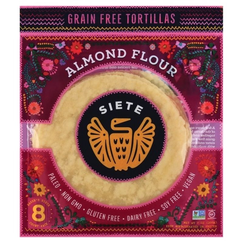 Siete Tortillas, Grain Free, Almond Flour