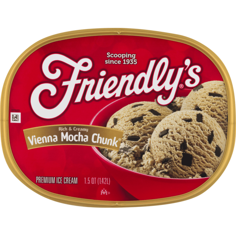 Friendly's Premium Ice Cream Vienna Mocha Chunk (1.5 qt) Instacart