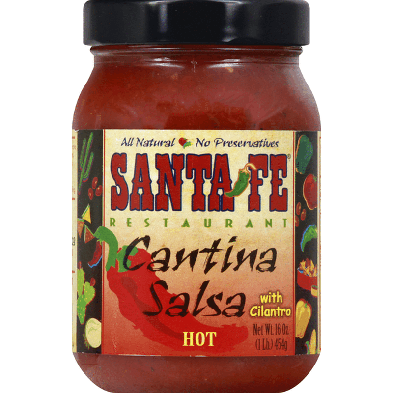 Santa Fe Cantina Salsa, with Cilantro, Hot (16 oz) Instacart