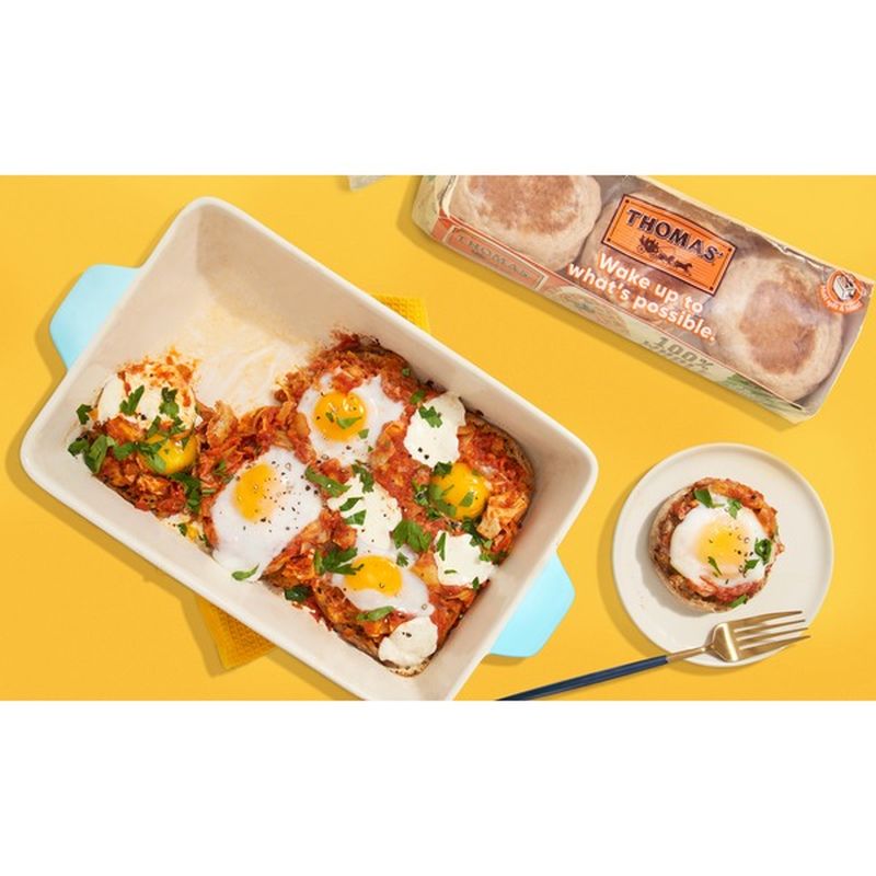 Thomas 100 Whole Wheat English Muffin (6 ct) from Schnucks Instacart