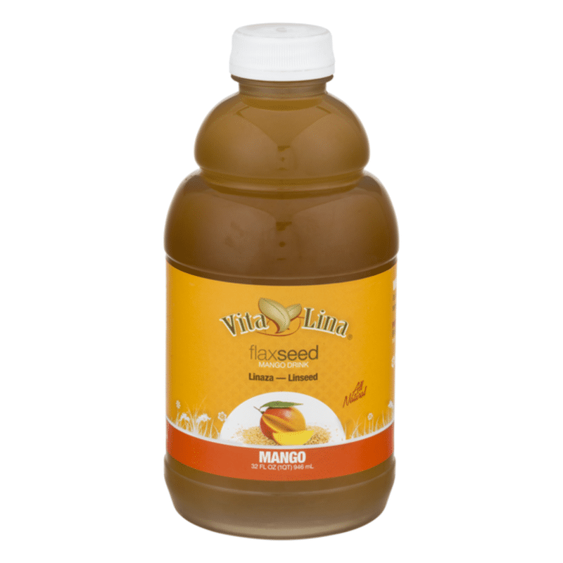 Vita Lina Flaxseed Drink Mango (32 fl oz) from Stop & Shop Instacart