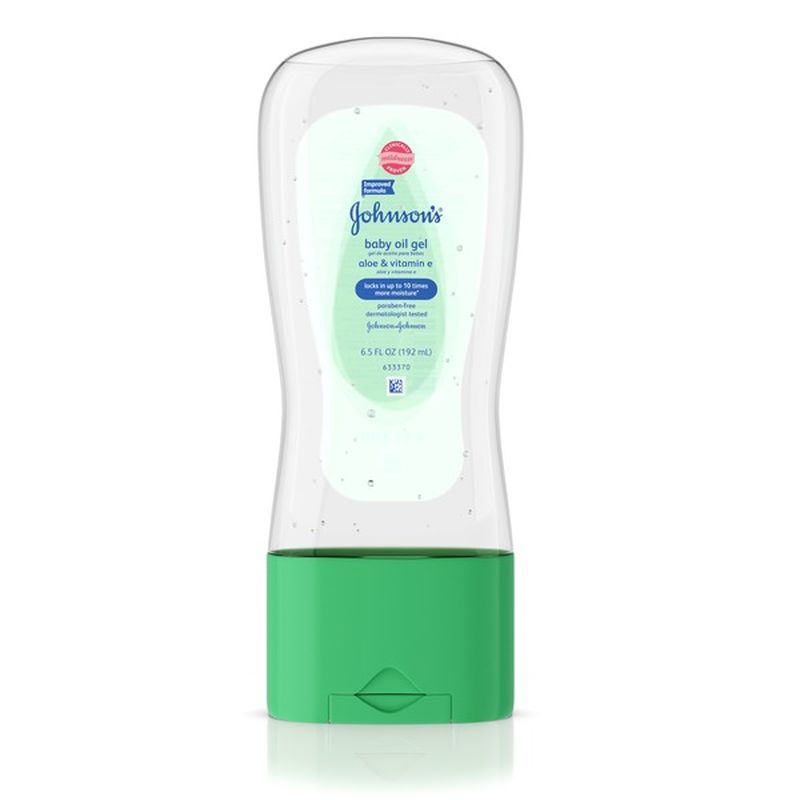 Johnson S Baby Oil Gel With Aloe Vera And Vitamin E 6 5 Fl Oz Instacart