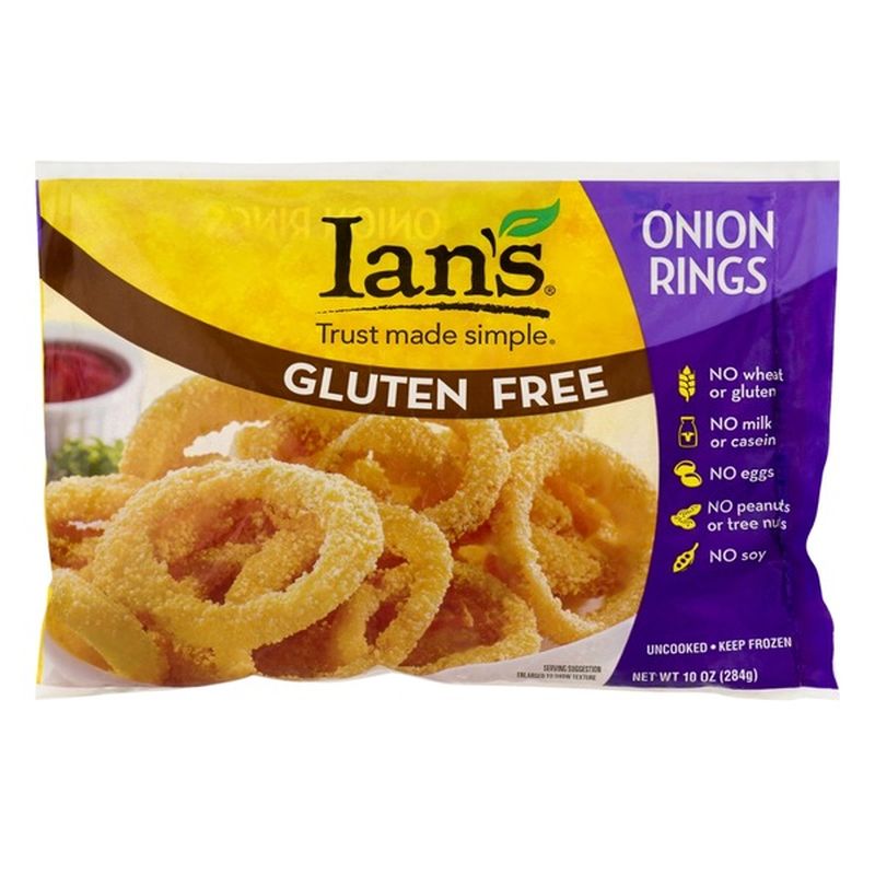 Ian S Gluten Free Onion Rings 10 Oz From Safeway Instacart