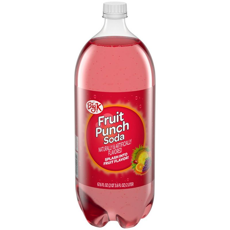 Big K Fruit Punch Soda