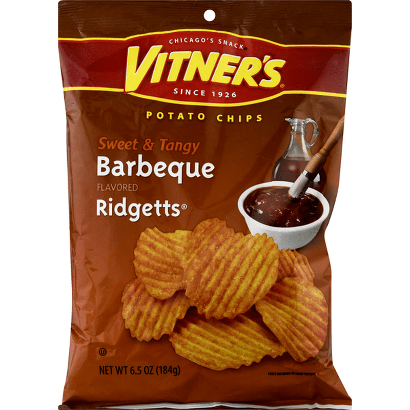 Vitner's Potato Chips, Sweet & Tangy Barbeque Flavored (6.5 oz) Instacart