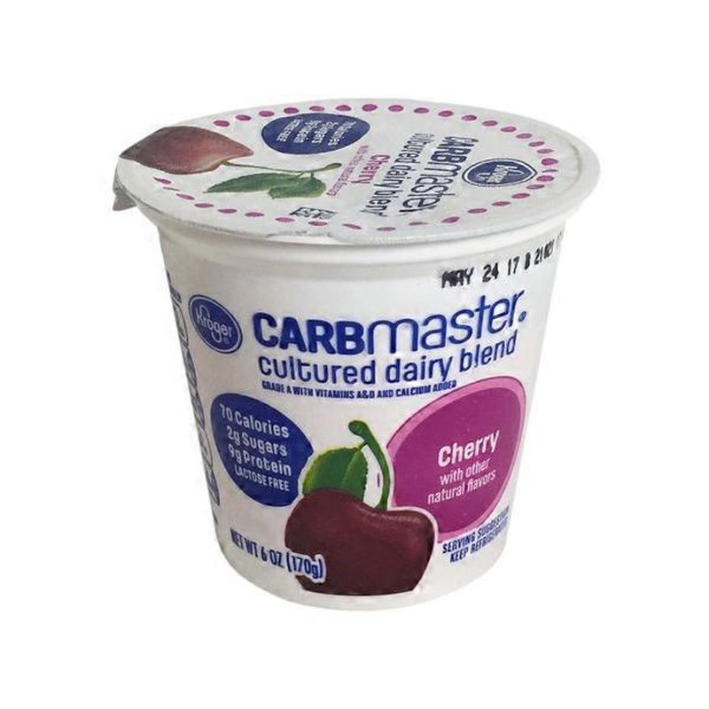 Kroger CarbMaster Cherry Yogurt (6 Oz) - Instacart