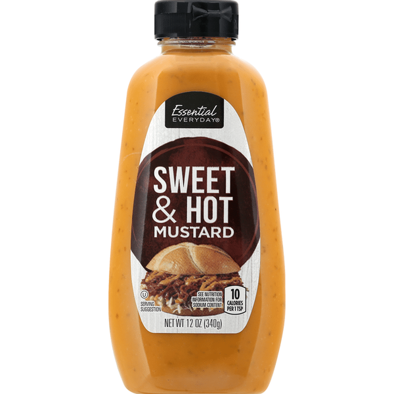 Essential Everyday Mustard, Sweet & Hot (12 oz) - Instacart