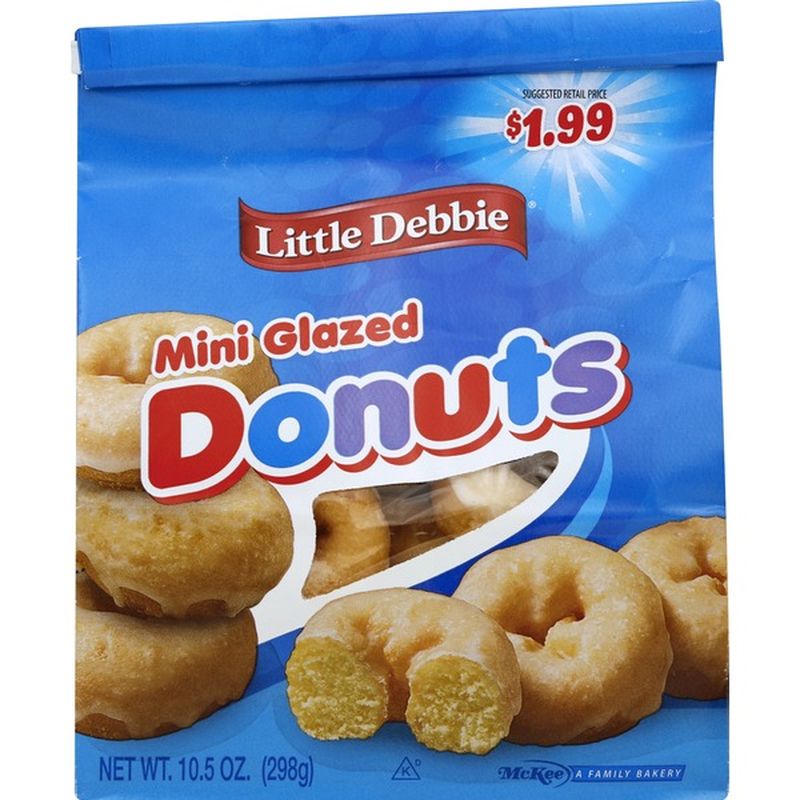 Little Debbie Donuts Mini Glazed (10.5 oz) Instacart