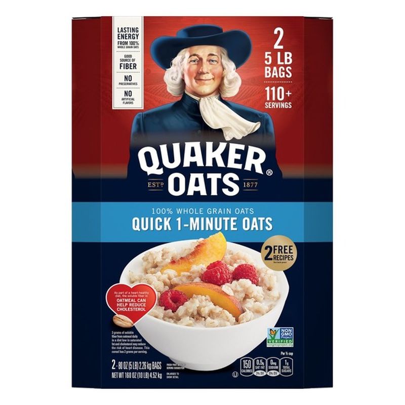 Quaker Oats Oatmeal Nutrition Label : Food In America Compared To The U ...