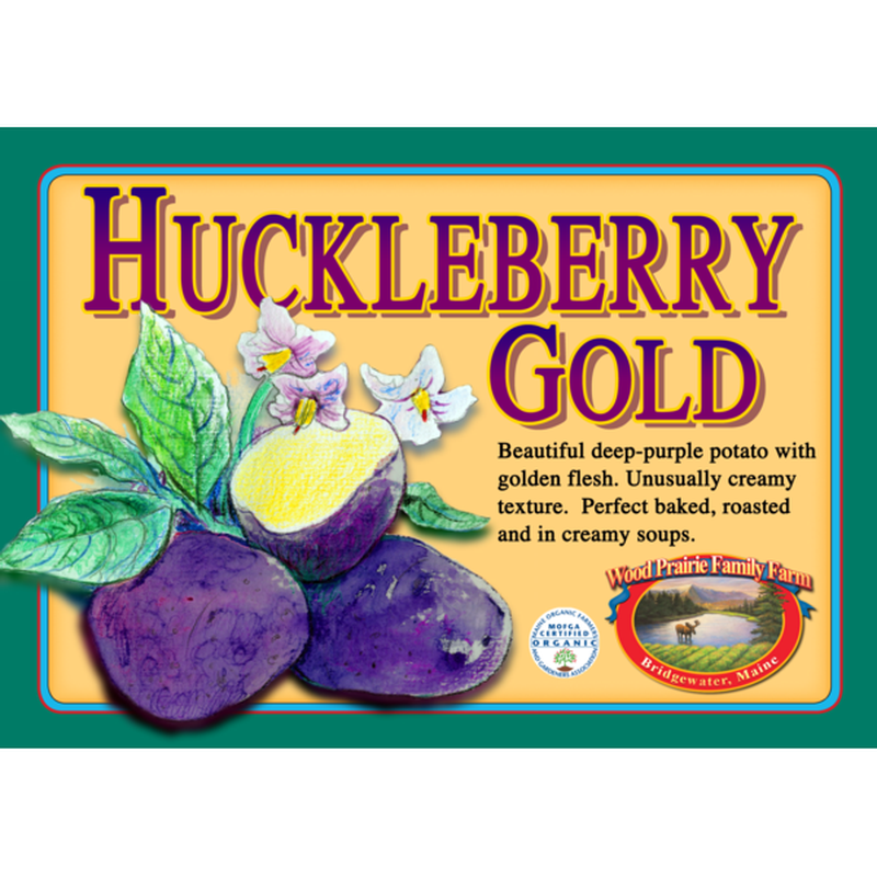 Organic Hucklebery Gold Potato Bag