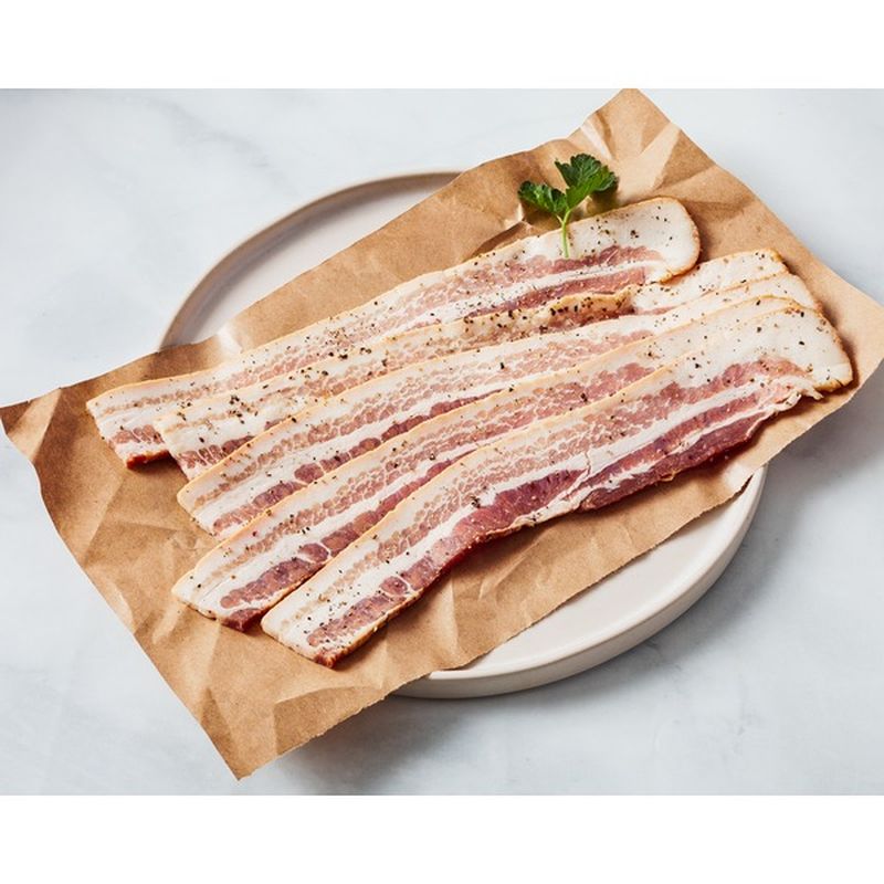 Fletcher's Pepper Crust Center Cut Bacon (18 oz) Instacart
