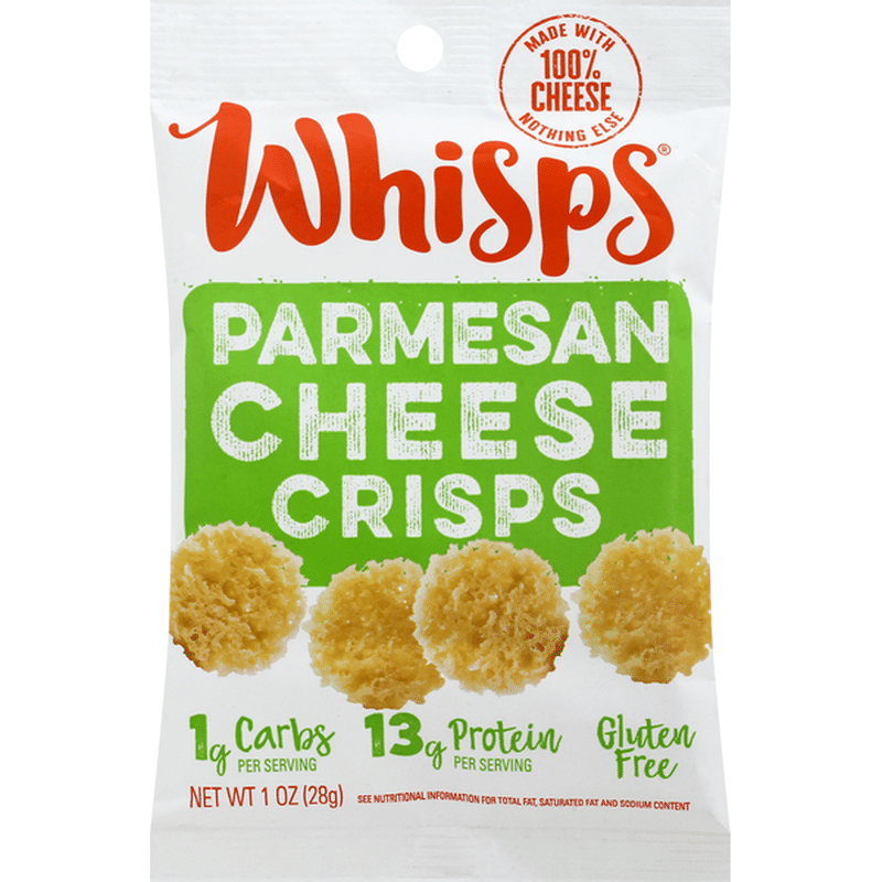 Whisps Cheese Crisps, Parmesan (1 oz) Instacart