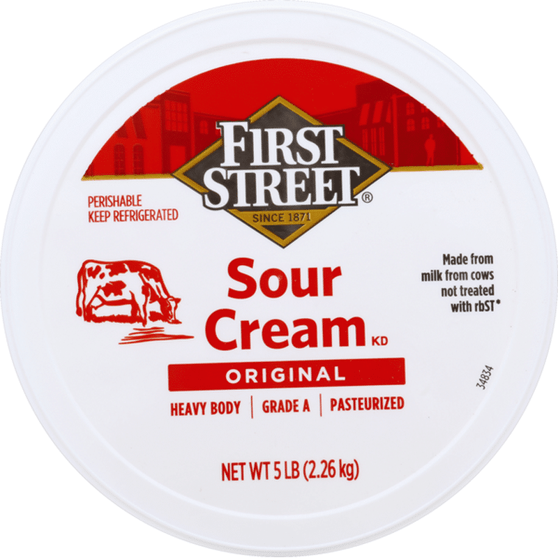 First Street Sour Cream, Original (5 lb) Delivery or Pickup Near Me