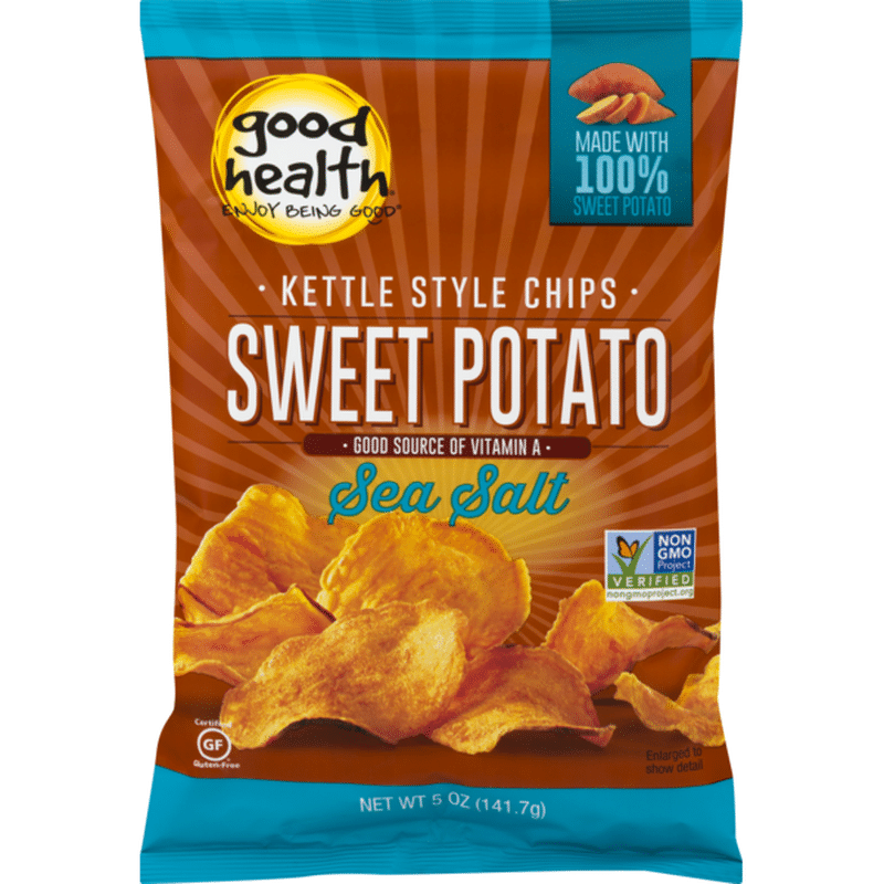 Good Health Kettle Chips Sweet Potato Sea Salt (5 oz) Instacart