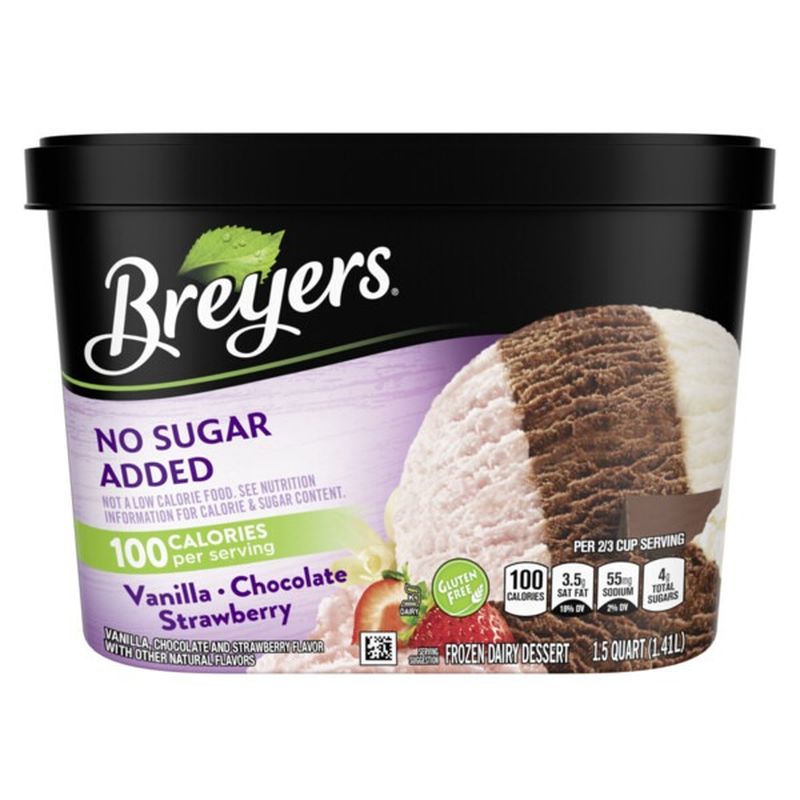 Does ice 2025 cream have sodium