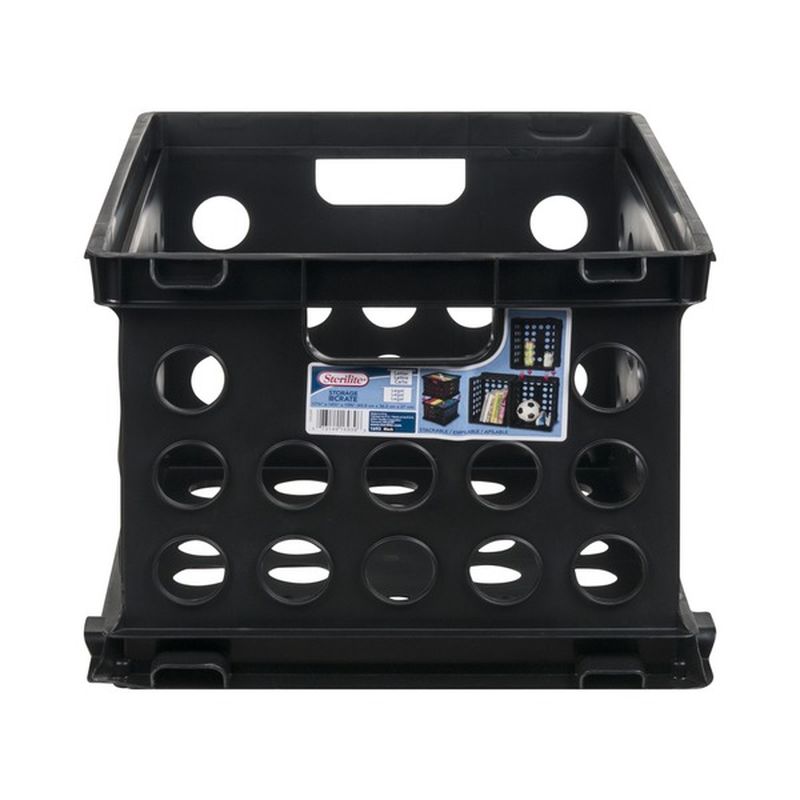 Sterilite Storage File Crate Black (1 ct) from Walmart Instacart