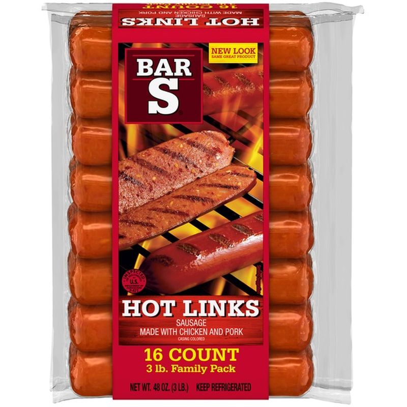 BarS Hot Links (3 lb) Instacart