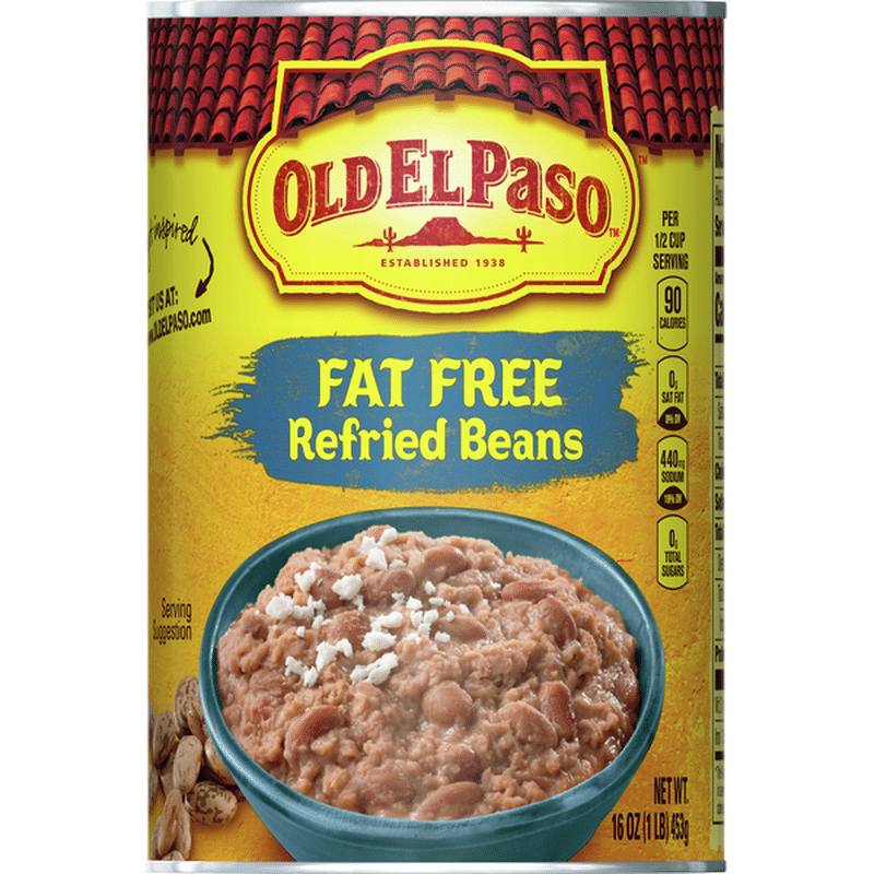 Old El Paso Refried Beans, Fat Free (16 oz) from Target Instacart