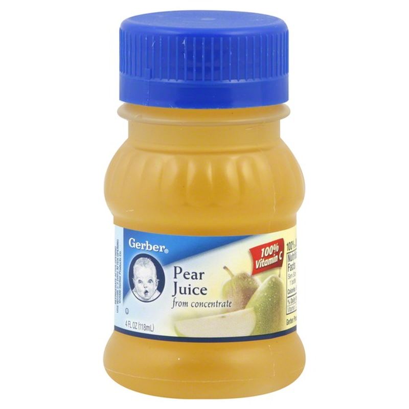 gerber baby pear juice