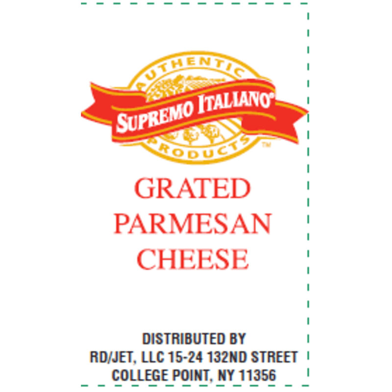 Supremo Italiano Grated Parmesan Cheese (200 ct) Instacart