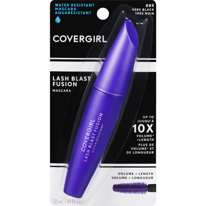CoverGirl Lash Blast Fusion Water Resistant Mascara 885 Very Black (0.