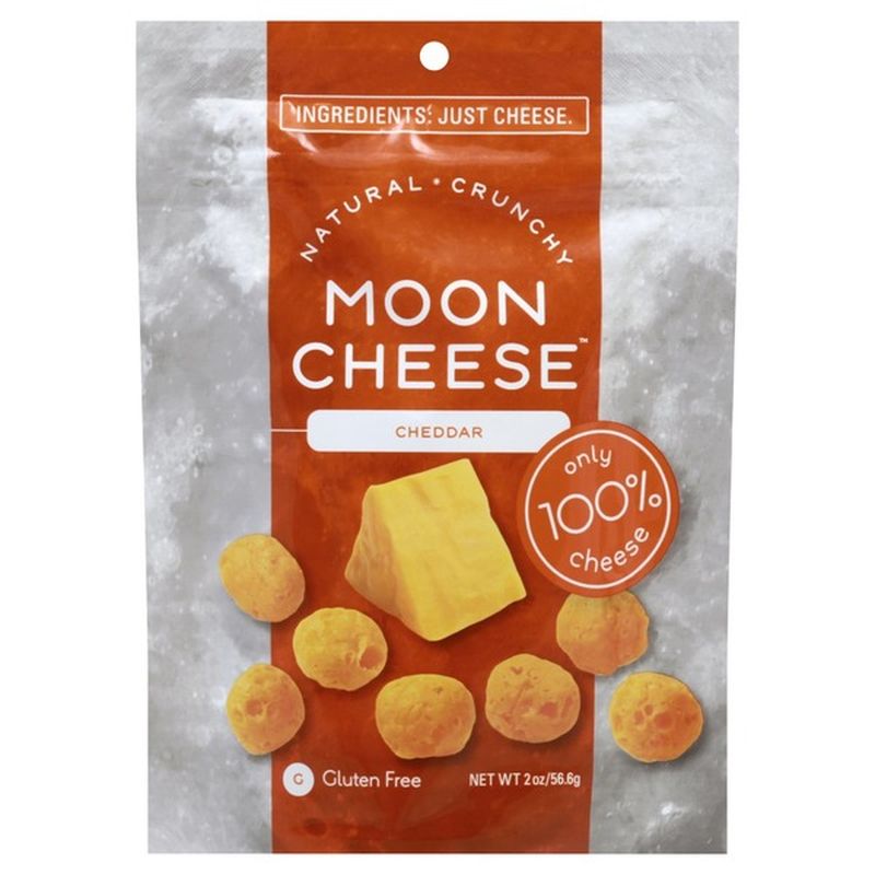 Moon Cheese Snack Cheddar (2 Oz) From Tops Markets - Instacart