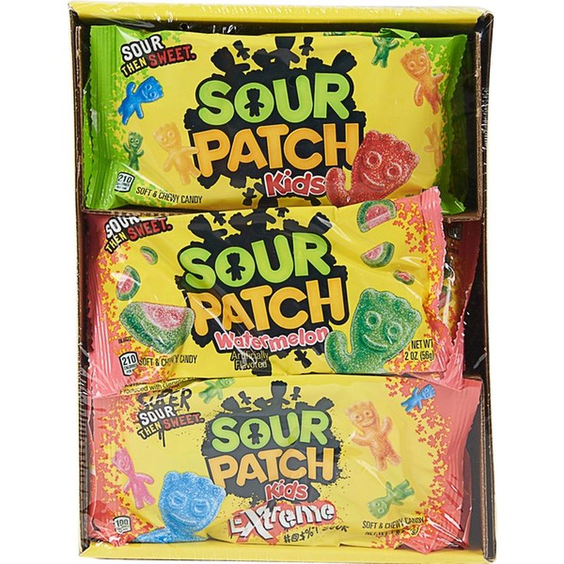 Sour Patch Kids/Watermelon/Extreme Variety Pack Candy (2.2 lb) - Instacart