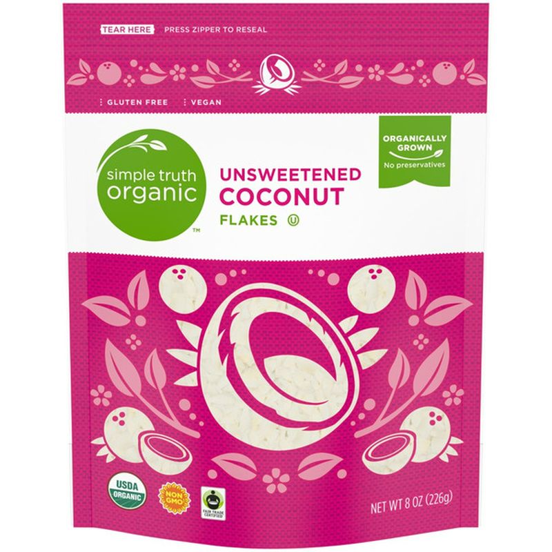 Simple Truth Organic Unsweetened Coconut Flakes