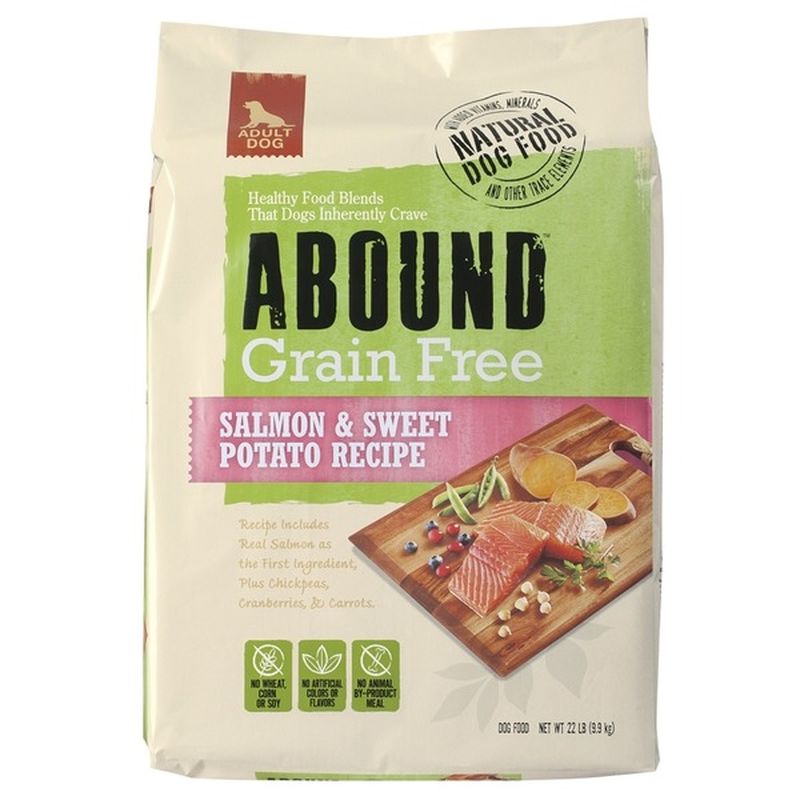 abound grain free salmon and sweet potato