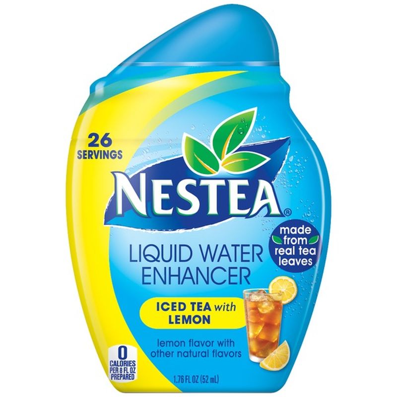 Nestea Iced Tea with Lemon Liquid Water Enhancer (1.76 fl oz) Instacart