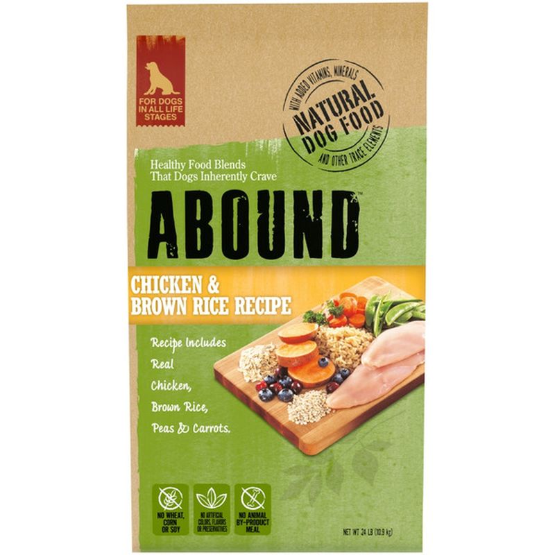 Abound Chicken & Brown Rice Dry Dog Food