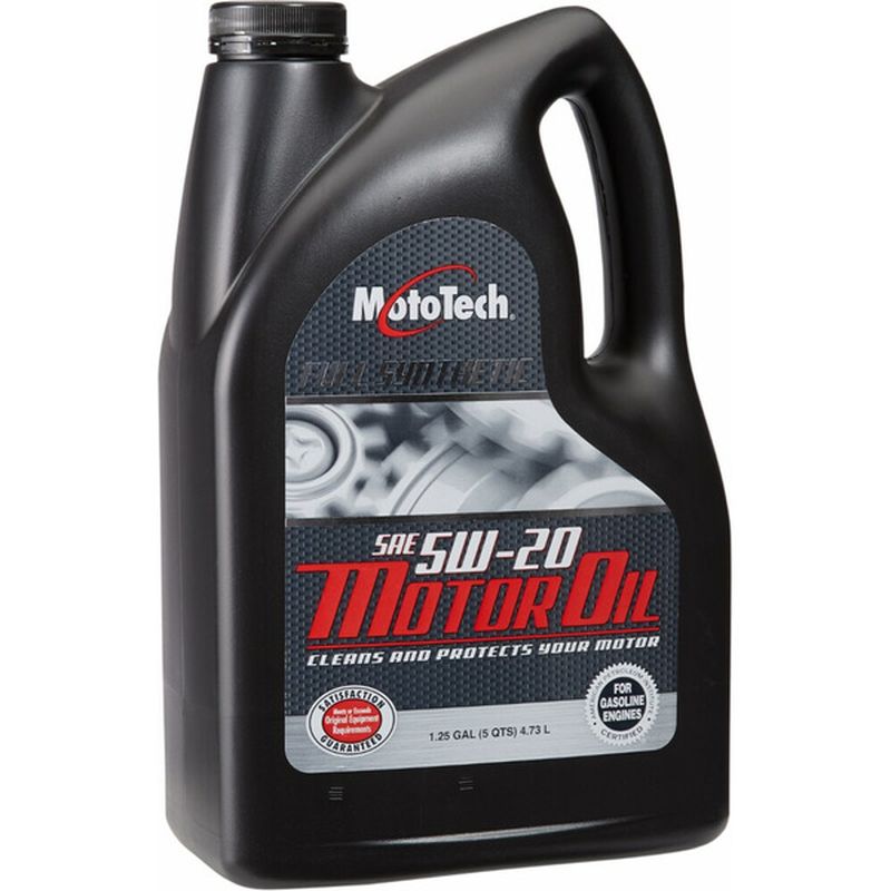 Moto Tech 5W-20 SAE Full Synthetic Motor Oil