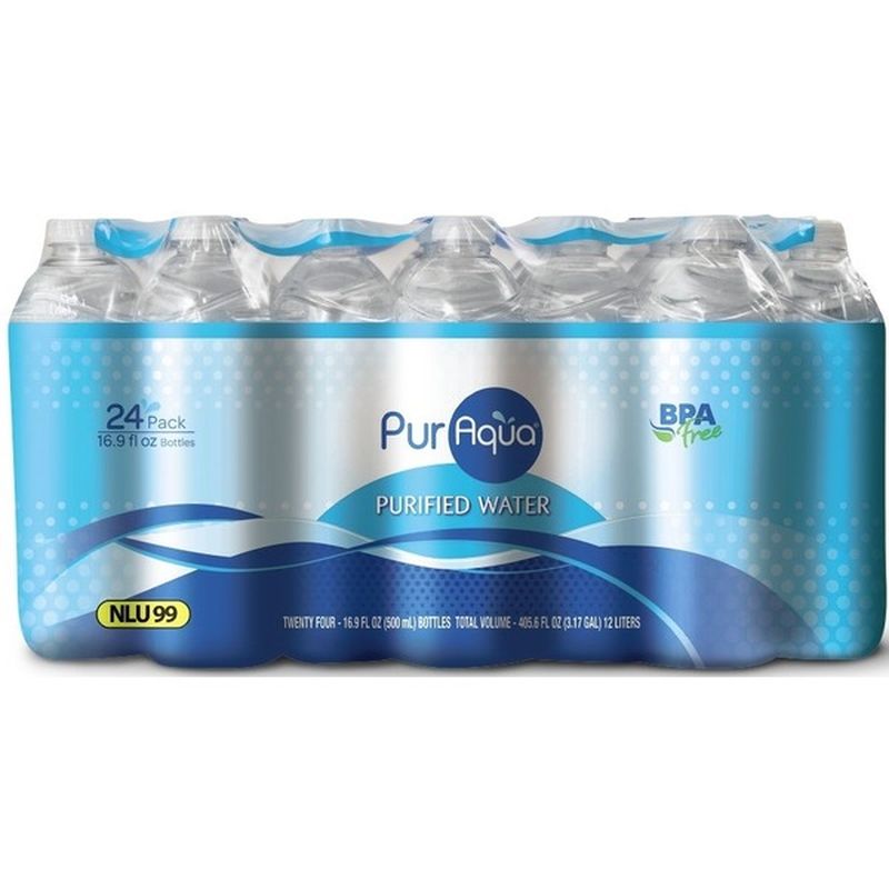 PurAqua White Grape Purified Sparkling Water (16.9 fl oz) Instacart