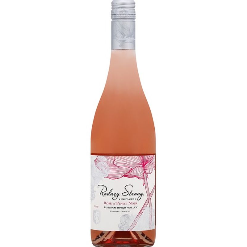 Rodney Strong Pinot Noir, Rose, Sonoma County, 2019 (750 ml) Instacart