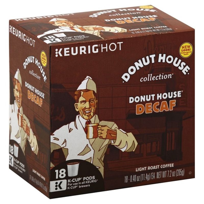 donut house decaf k cups