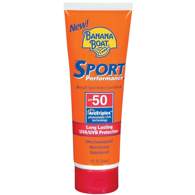 Banana Boat Sunblock, Broad Spectrum, SPF 50 (8 oz) Instacart