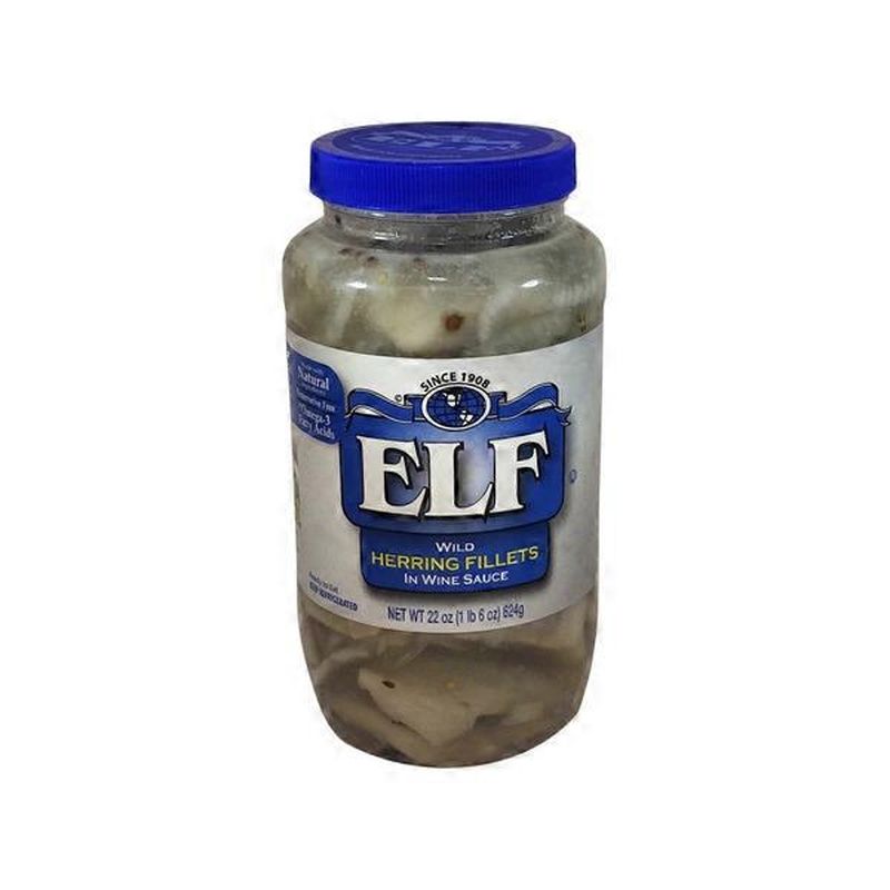 Elf Herring Fillets, in Wine Sauce, Wild (22 oz) Instacart