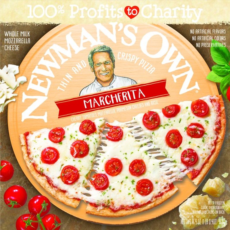 Newmans Own Pizza Thin And Crispy Margherita 164 Oz Instacart