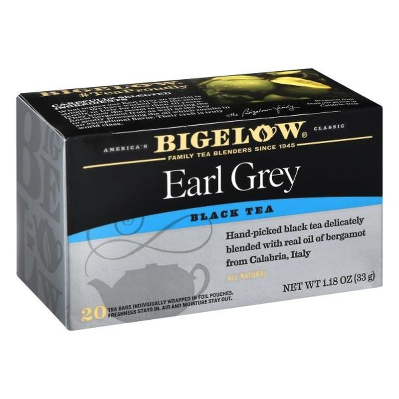 Bigelow Earl Grey Black Tea Blend (10 ct) from Publix Instacart