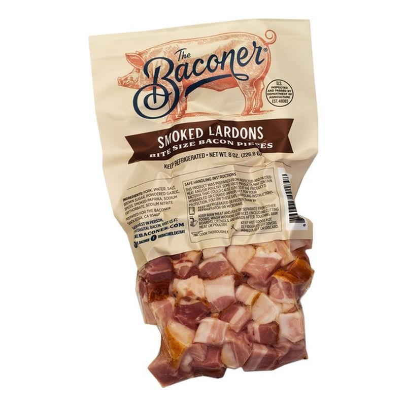 The Baconer Smoked Lardons (8 oz) Instacart
